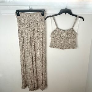 PINK ROSE leopard/cheetah SET